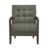 CAVINAS Modern Accent Chair Living Room Chair Armchair Comfy Chair Lounge Chair for Living Room, Bedroom - 4 of 4