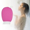 Unique Bargains Bathroom Rayon Shower Gloves 8.86"x6.02" 1 Pc - 2 of 4