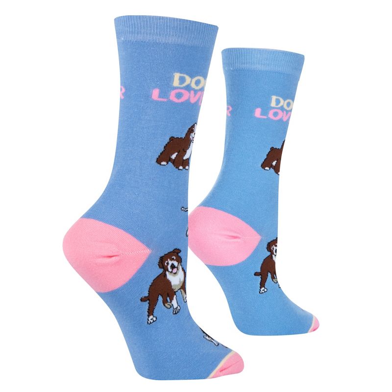 Cool Socks, Dog Lover, Funny Novelty Socks, Medium, 3 of 6
