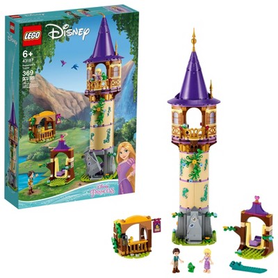 LEGO Disney Rapunzel&#39;s Tower Building Kit for Kids 43187