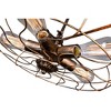 CWI Lighting Pamela 5 Light Flush Mount With Antique Copper Finish - 3 of 4