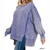 Women's Ocean Drift Lounge Pullover Top - ZENANA - 2 of 2
