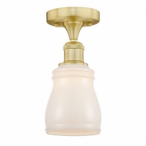 Ellery - 1 Light Semi-Flush Mount In Nautiical Style-9.75 Inches Tall and 4.75 Inches Wide - 1 of 1