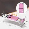 VisioGear Home Gyms, Home Fitness Equipment with 5 colourful elastic cords, Pilates core bed, Pink, 77.95"*21.65"*28.74" - 2 of 4