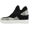 Journee Women's Damari High Top Stretch Wedge Sneaker - 2 of 4