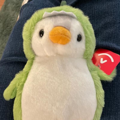 Aurora Pompom Penguin 6 Brights Blue Stuffed Animal : Target