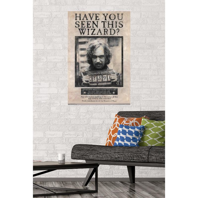 Trends International The Wizarding World: Harry Potter - Sirius Black Wanted Poster Unframed Wall Poster Prints, 2 of 7
