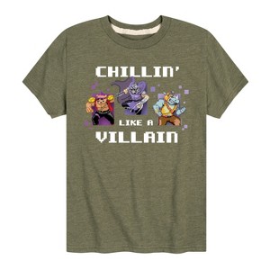 Boys' - Teenage Mutant Ninja Turtles - Chillin Like A Villain Short Sleeve Graphic T-Shirt - 1 of 4