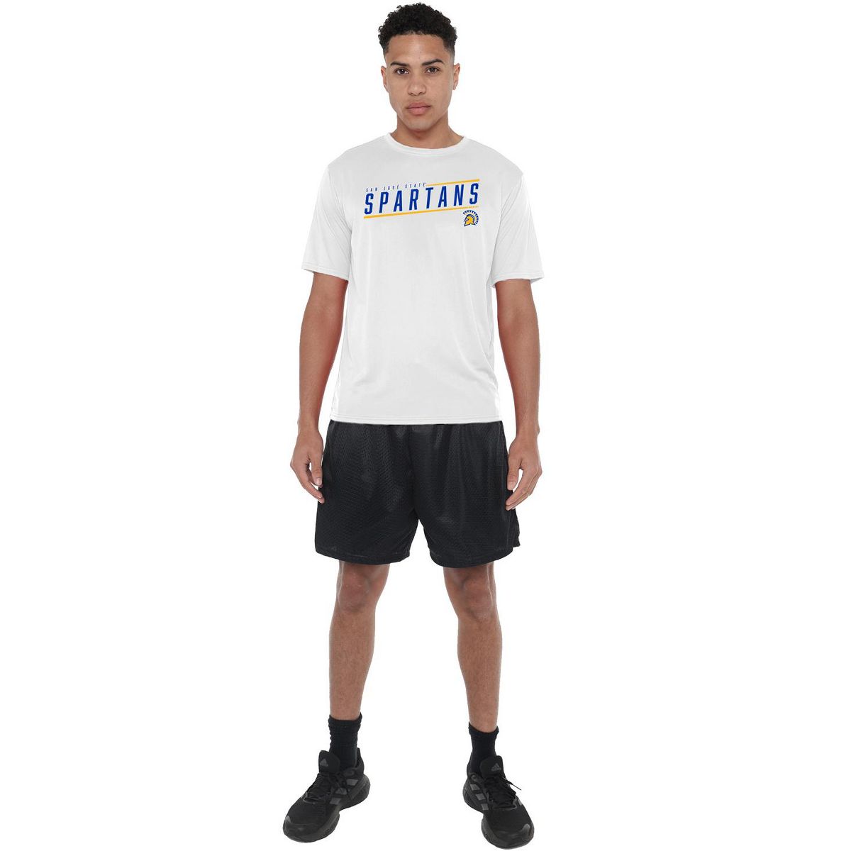Men's San Jose State University Collegiate Sleek Men's Sport Active T-Shirt - thumbnail 9