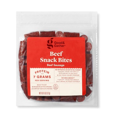 Beef Sausage Snack Bites - 8oz - Good &#38; Gather&#8482;