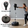 Amber Fight Gear Freestanding Boxing Punching Bag - Improve Speed & Coordination | Adjustable Height, Kids & Adults Fitness Workout - 3 of 4
