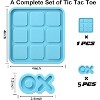 JDICTION Silicone Resin Mold Set - 5 Chess Pieces & XO Board Game Molds for DIY Tabletop Casting - 2 of 4
