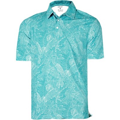 HAPPY BAY Mens Polo Shirts Short Sleeve Dri Fit Men's Summer Polos Shirt Moisture Wicking Collar Dress Tshirt Golf Shirts for Men