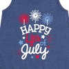 Girls' - Instant Message - Happy 4Th Of July Graphic Sleeveless Aline Dress - 2 of 4