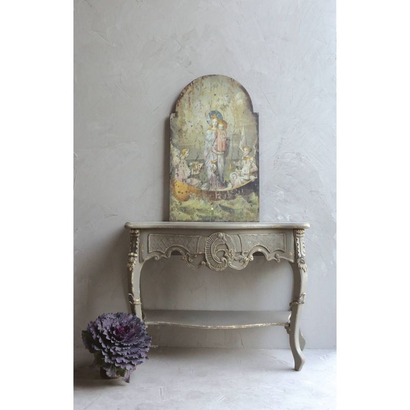 Mary &#38; Angels Wood Wall D&#233;cor - Storied Home, 4 of 7