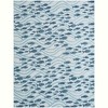 Unique Loom Outdoor Coastal Shoal Fishes Woven Area Rug - 2 of 4