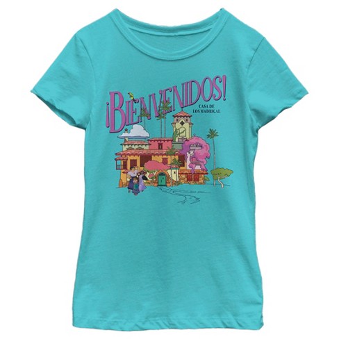 Girl's Encanto Bienvenidos T-Shirt - image 1 of 4