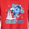 Boys' - Blue's Clues & You! - Chillin With My Snowmies Graphic Long Sleeve Fleece Sweatshirt - 2 of 4