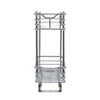 Glidez Multipurpose Chrome-Plated Steel Pull-Out/Slide-Out Storage Organizer for Under Cabinet Use - 2-Tier Design - Chrome - 4 of 4