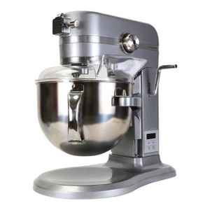 Kenmore Elite 6qt Bowl-Lift Stand Mixer with Countdown Timer, 600 Watts: 10 Speeds, Dishwasher-Safe, Metal, Gray - 1 of 4