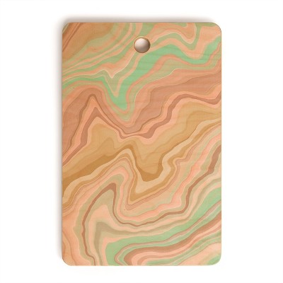 Marta Barragan Camarasa Abstract A sea of dunes I Rectangle Cutting Board - Deny Designs