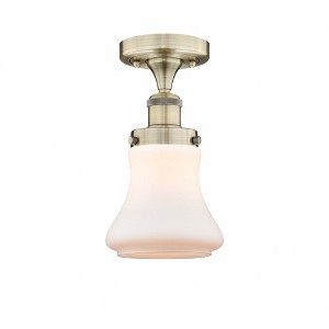 Bellmont - 1 Light Semi-Flush Mount In Industrial Style-8.25 Inches Tall and 6.5 Inches Wide - 1 of 1