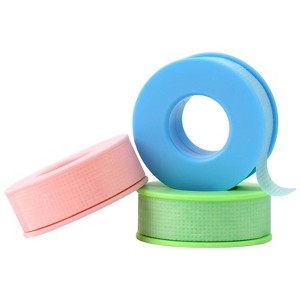 Itopfox 3 Rolls Silicone Gel Eyelash Tape for Extensions, Latex Free for Sensitive Skin, Breathable Micropore, Pain-Free Removal for Makeup Supplies - 1 of 4