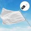 Unique Bargains Plastic Anti-Wind Garden Flag Clips Black, White 12 Pcs - 4 of 4
