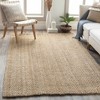 Hauteloom Adahy Hand Braided Beige Jute Rug - 2 of 4