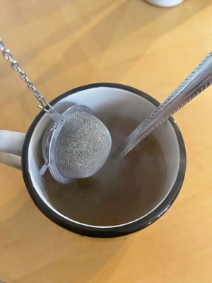 Jokari Tea Infuser Pro Stainless Steel Steeper Ball Strainer For Loose Leaf  Or Tea Bags : Target