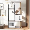 Bencmate Cat Climbing Frame, Multi ,Level Cat Condo with 1 Caves, 2 Scratching Posts,Perch,for Indoor Cats, Multicolored(31.5"*15.7"*59.8") - 3 of 4
