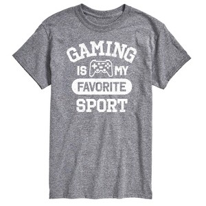 Men's - Instant Message - Gaming Is My Favorite Sport Short Sleeve Graphic T-Shirt - 1 of 4