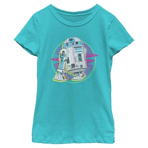 Girls Star Wars R2-D2 Retro Vibes T Shirt - 1 of 4