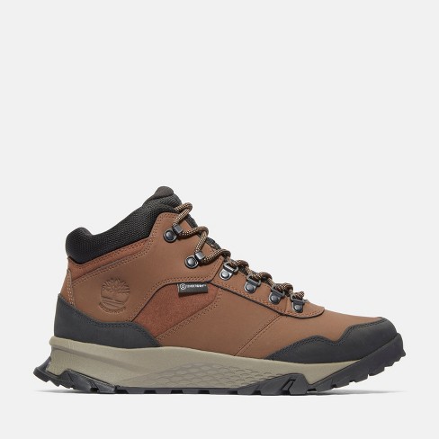 Timberland Men's Lincoln Peak Waterproof Hiking Boots, Dark Brown Leather, : Target