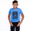 The Juniper Shop Bruh It's My Birthday Checkered Youth Short Sleeve Tee - 3 of 4