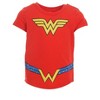DC Comics Justice League Wonder Woman Girls 3 Pack T-Shirts Toddler - 3 of 4