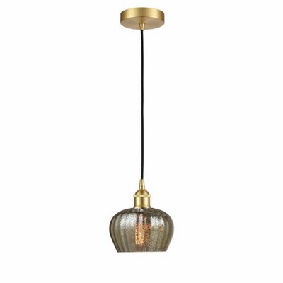 Fenton - 1 Light Mini Pendant In Industrial Style-8.25 Inches Tall and 6.5 Inches Wide