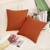 PiccoCasa Waterproof Decors Cushion Sofa Throw Pillow Covers 2 Pcs - 4 of 4