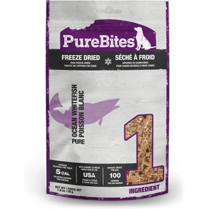 PureBites Ocean Whitefish Freeze-Dried Treats for Dogs - 1.8oz - 1 of 4