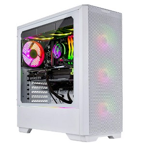 Skytech Eclipse Lite Gaming PC Desktop, Ryzen 7 9700X 3.8 GHz (5.5GHz Turbo), AMD RX 9060 XT 8GB, 1TB Gen4 NVMe SSD, 32GB RAM RGB, 650W PSU, 360mm AIO - 1 of 1