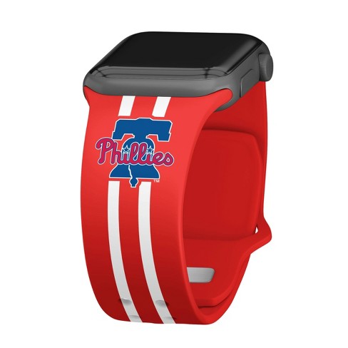 MLB Philadelphia Phillies Wordmark HD Apple Watch Band 38 40 41mm Long