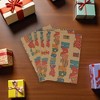 Unique Bargains Gift Wrap Paper Kraft 27.56"x19.69" 5 Pcs - 2 of 4