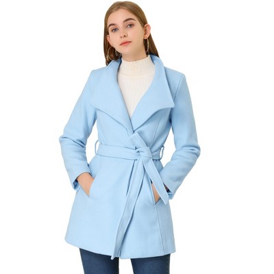 Women's light hotsell blue winter coat