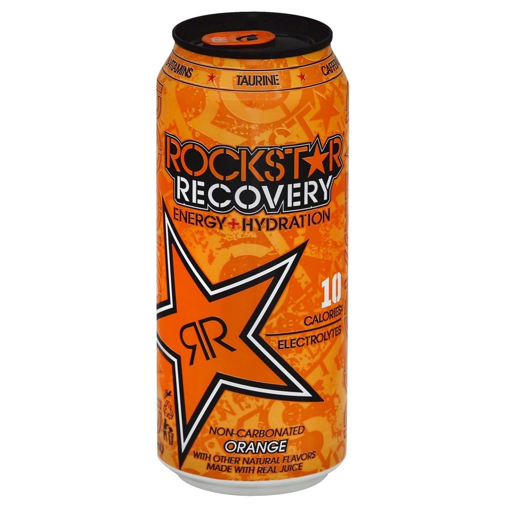 UPC 818094002905 product image for Rockstar Recovery Orange Energy Drink - 16 fl oz Can | upcitemdb.com