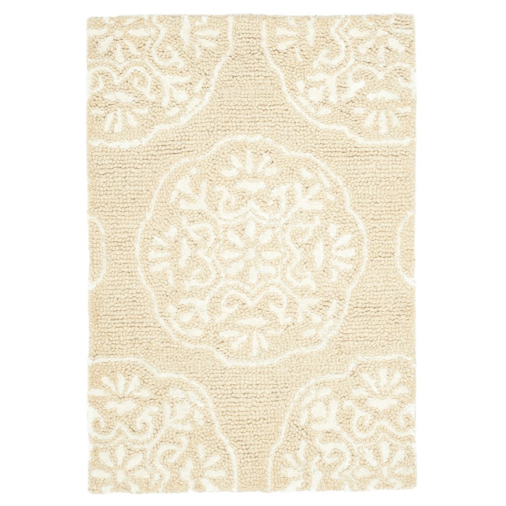 3'x5' Shapes Accent Rug Beige/White - Safavieh