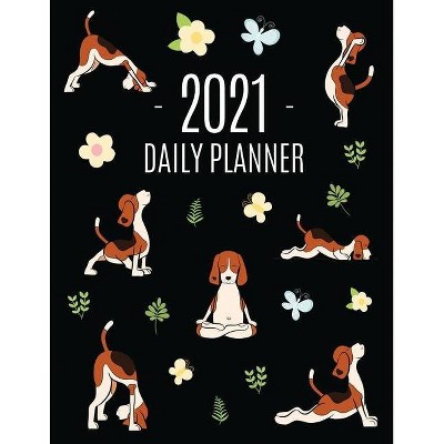 Dog Yoga Planner 2021 - by  Charice Kiernan (Paperback)