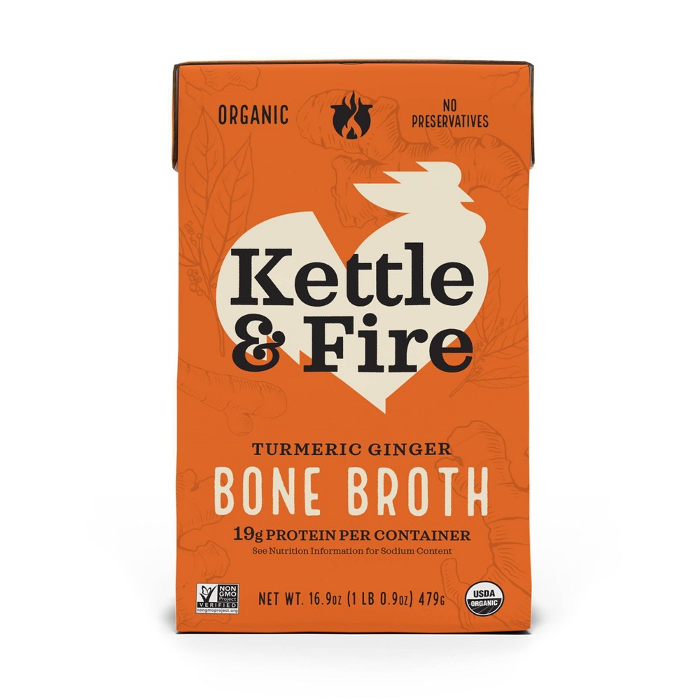 Kettle & Fire TURMERIC GINGER BONE BROTH