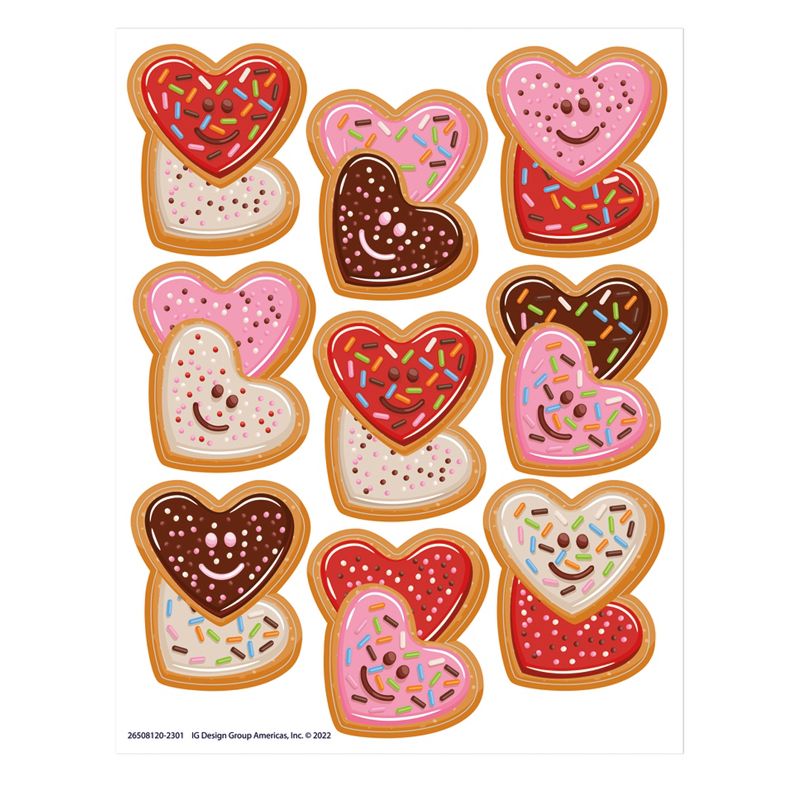 Eureka® LOVE Valentine's Day Giant Stickers, 36 Per Pack, 12 Packs, 1 of 5