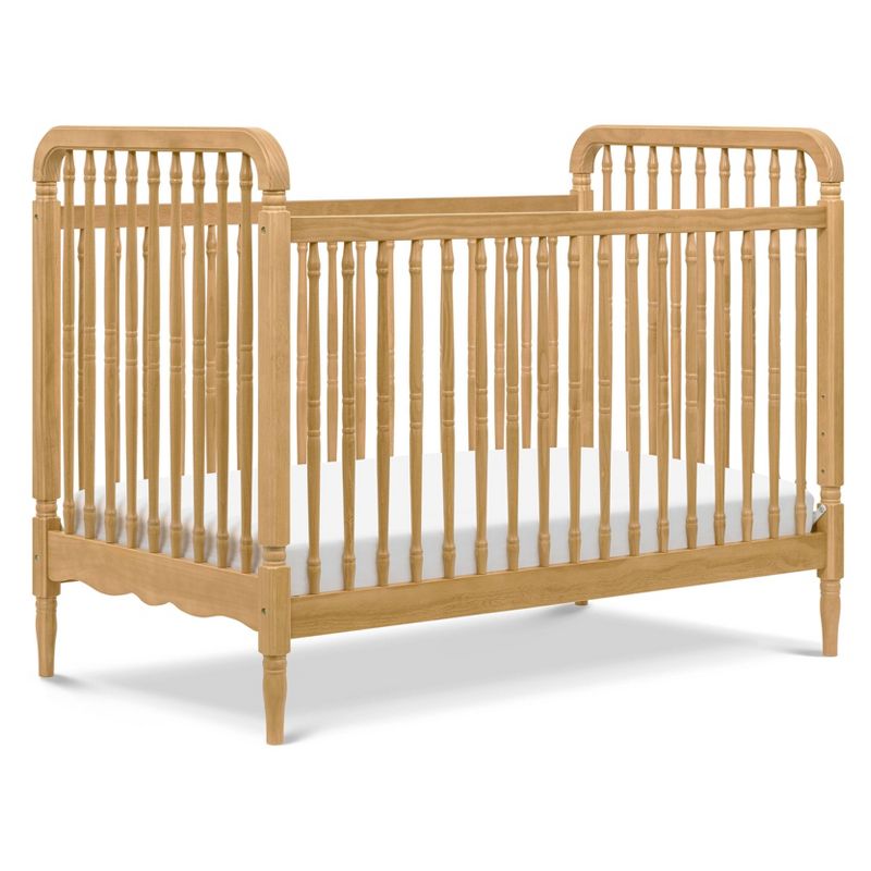 Namesake Liberty 3-in-1 Convertible Spindle Crib with Toddler Bed Conversion Kit, 1 of 13