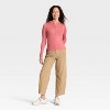 Women's Long Sleeve Henley Shirt - Universal Thread™ - 3 of 4